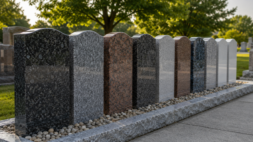 Color, Detail, and Design Options of Headstone