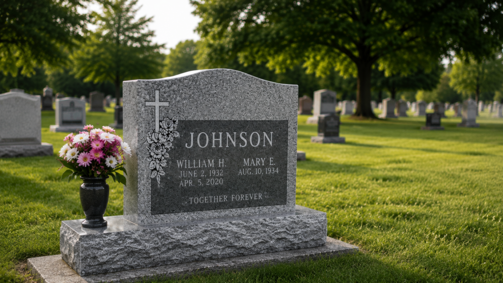 If your family already has an aging marble monument