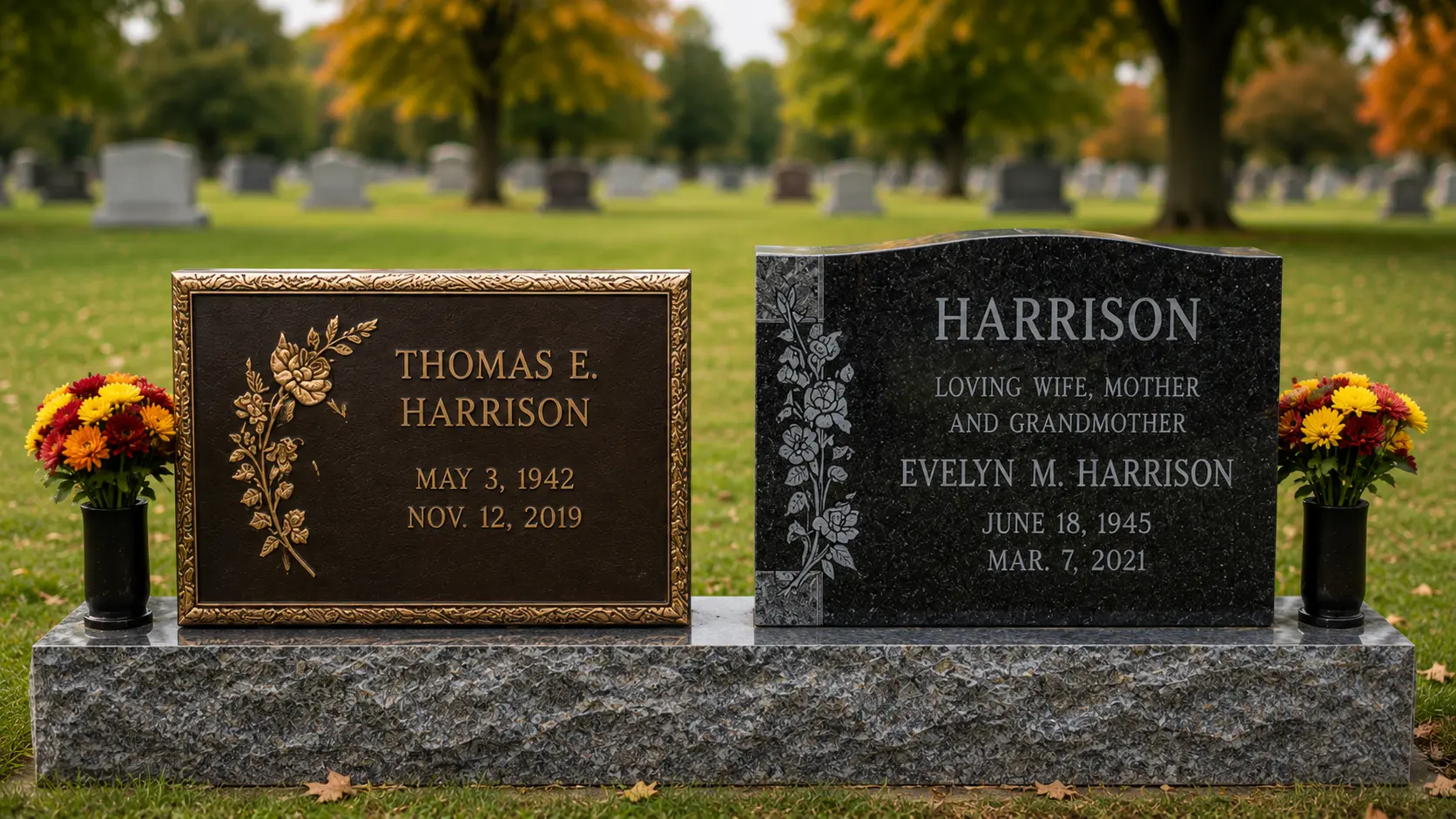 What Bronze and Granite Markers Cost