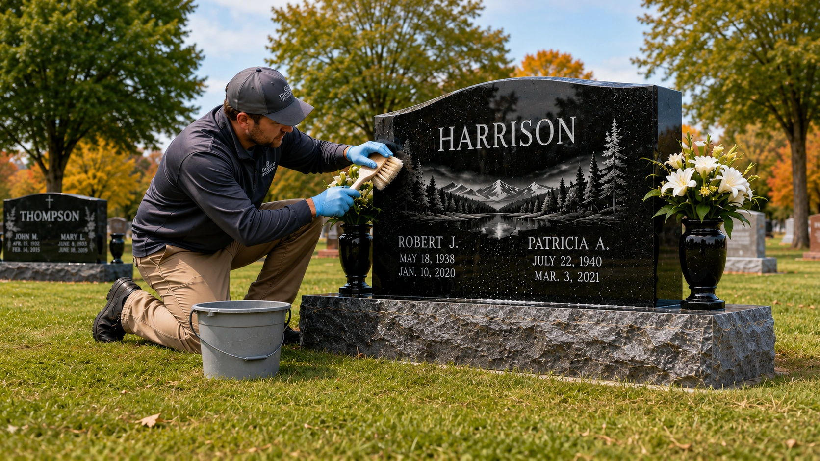How to Clean a Granite Headstone Without Damaging It